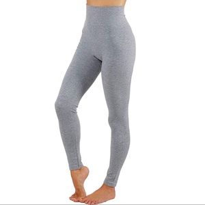 Cotton Blend leggings with elastic waistband L.Gry